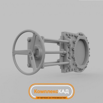 Шиберная задвижка